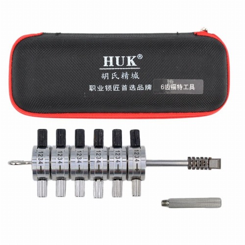 Jaguar Premium 6 Cut Tibbe Lock Pick And Decoder 2000-up